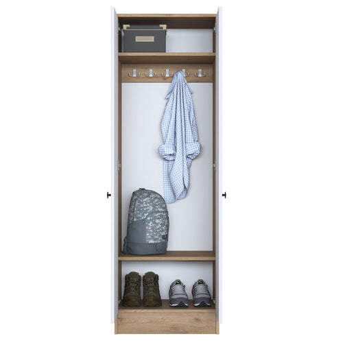 Dulap cu cuier VICTORIA 2 uși 60 x 183 cm, Opțiuni culoare