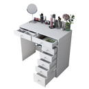 Masă de toaleta DIANA PURE 7 sertare 90 x 45 cm - Maroom