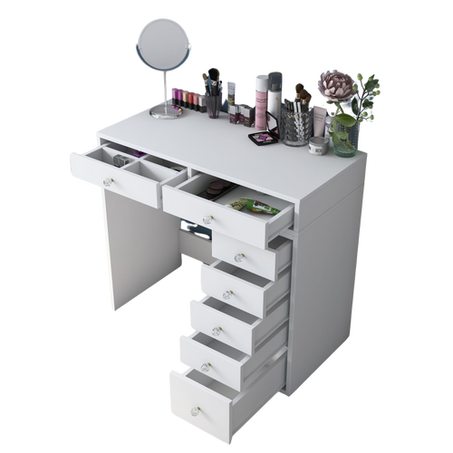 Masă de toaleta DIANA PURE 7 sertare 90 x 45 cm - Maroom