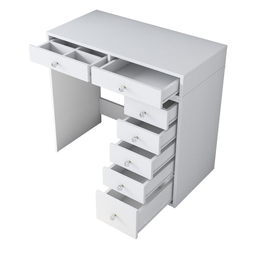 Masă de toaleta DIANA PURE 7 sertare 90 x 45 cm - Maroom