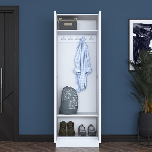 Dulap cu cuier VICTORIA 2 uși 60 x 183 cm, Opțiuni culoare