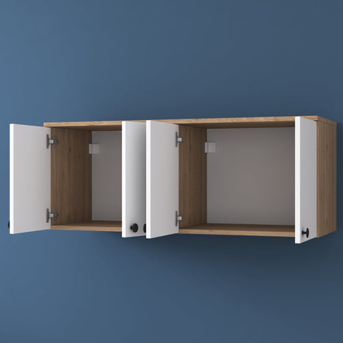 Dulap de perete VICTORIA 4 uși 120 x 47 cm - Maroom