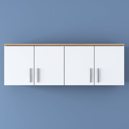 Dulap de perete ANGORA 4 uși 120 x 41 cm, Opțiuni culoare