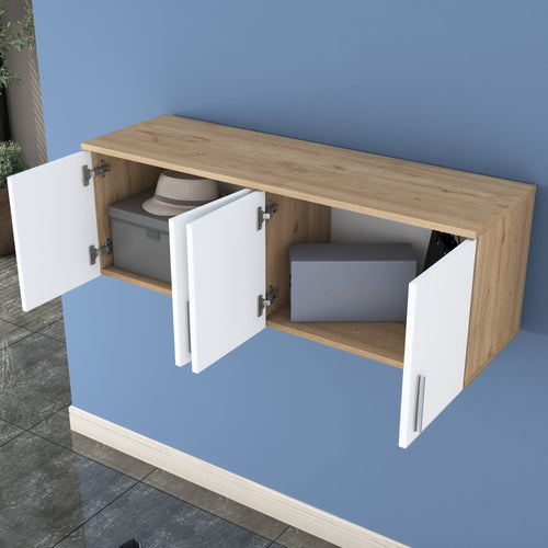 Dulap de perete ANGORA 4 uși 120 x 41 cm, Opțiuni culoare