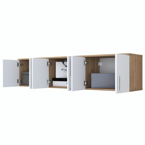 Dulap de perete ANGORA 6 uși 180 x 41 cm, Opțiuni culoare