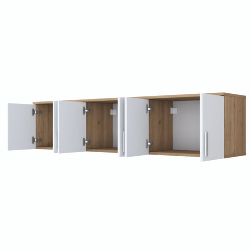 Dulap de perete ANGORA 6 uși 180 x 41 cm, Opțiuni culoare