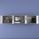 Dulap de perete ANGORA 6 uși 180 x 41 cm, Opțiuni culoare