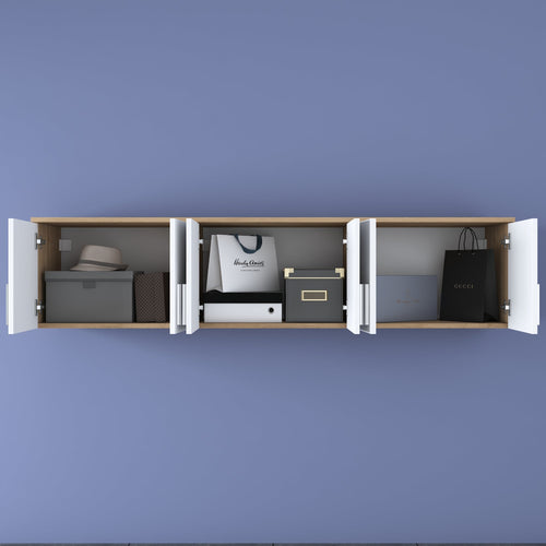 Dulap de perete ANGORA 6 uși 180 x 41 cm, Opțiuni culoare