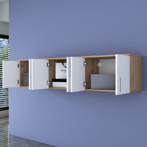 Dulap de perete ANGORA 6 uși 180 x 41 cm, Opțiuni culoare