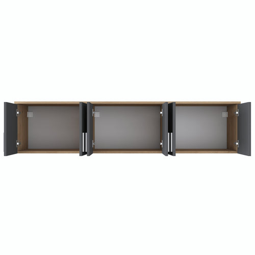 Dulap de perete ANGORA 6 uși 180 x 41 cm, Opțiuni culoare