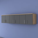 Dulap de perete ANGORA 6 uși 180 x 41 cm, Opțiuni culoare