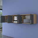 Dulap de perete ANGORA 6 uși 180 x 41 cm, Opțiuni culoare