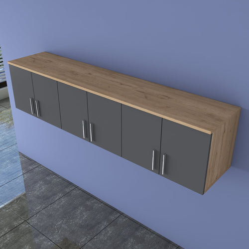 Dulap de perete ANGORA 6 uși 180 x 41 cm, Opțiuni culoare