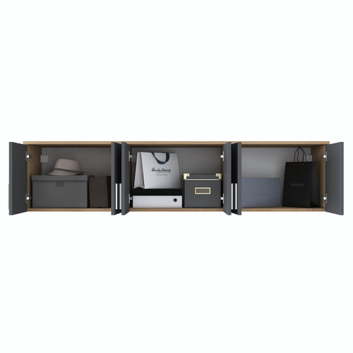 Dulap de perete ANGORA 6 uși 180 x 41 cm, Opțiuni culoare