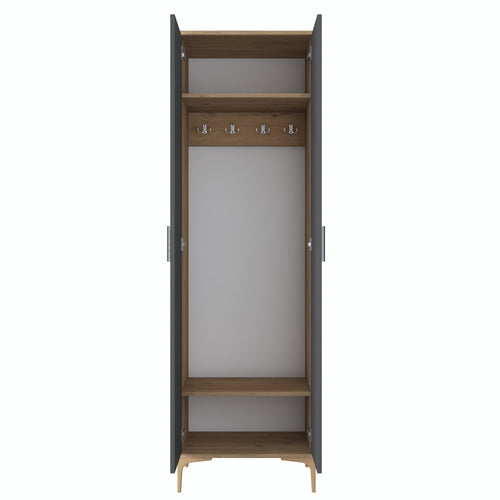 Dulap cu cuier ANGORA CR 2 uși 60 x 199 cm, Opțiuni culoare