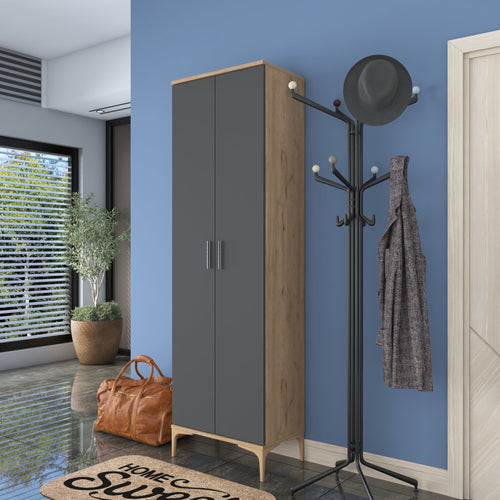 Dulap cu cuier ANGORA CR 2 uși 60 x 199 cm, Opțiuni culoare