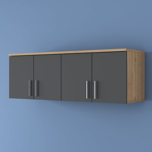 Dulap de perete ANGORA 4 uși 120 x 41 cm, Opțiuni culoare