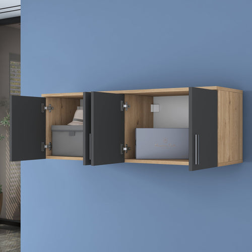 Dulap de perete ANGORA 4 uși 120 x 41 cm, Opțiuni culoare
