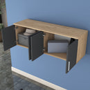 Dulap de perete ANGORA 4 uși 120 x 41 cm, Opțiuni culoare