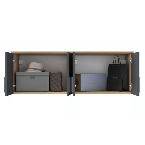 Dulap de perete ANGORA 4 uși 120 x 41 cm, Opțiuni culoare