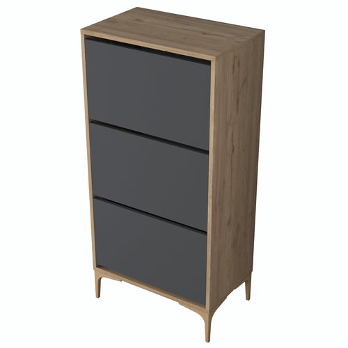 Pantofar ANGORA 3 uși 60 x 125 cm, Opțiuni culoare