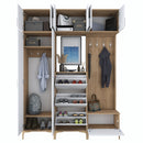 Set mobilier hol ANGORA CR 12 uși, 180x240x38 cm, cuier și pantofar, Opțiuni culoare