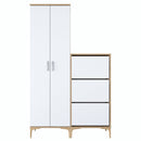 Set mobilier hol ANGORA CR 5 uși, 120x199x38 cm, cuier și pantofar, Opțiuni culoare