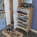 Set mobilier hol ANGORA CR 5 uși, 120x199x38 cm, cuier și pantofar, Opțiuni culoare