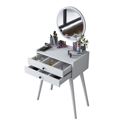 Masă de toaleta ZELDA 2 sertare 74 x 37 cm - Maroom