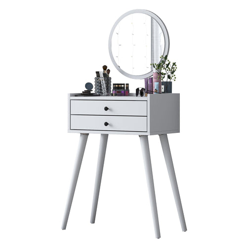 Masă de toaleta ZELDA 2 sertare 74 x 37 cm - Maroom