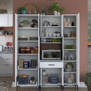 Dulap Bucătărie NICE 8 uși 1 sertar 2 rafturi, 160 x 199 cm - Maroom