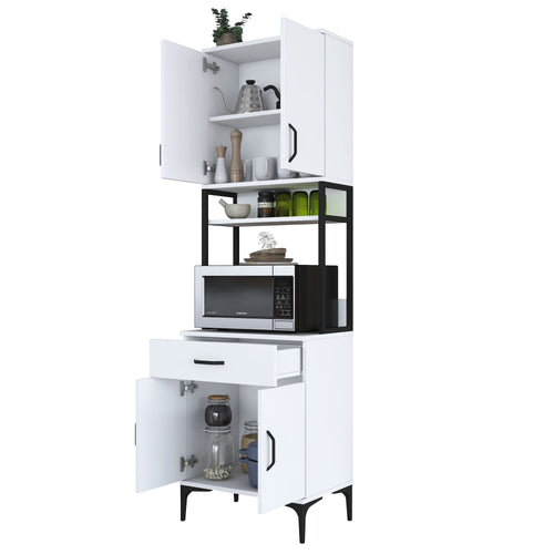 Dulap Bucătărie NICE 4 uși 1 sertar 2 rafturi, 60 x 199 cm - Maroom