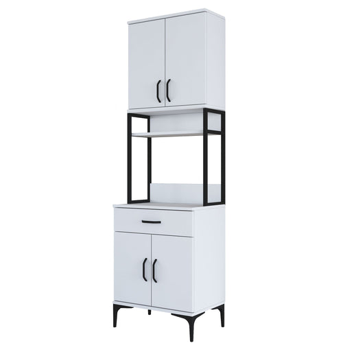 Dulap Bucătărie NICE 4 uși 1 sertar 2 rafturi, 60 x 199 cm - Maroom