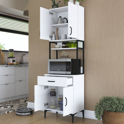 Dulap Bucătărie NICE 4 uși 1 sertar 2 rafturi, 60 x 199 cm - Maroom