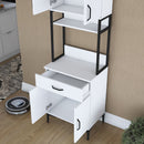 Dulap Bucătărie NICE 4 uși 1 sertar 2 rafturi, 60 x 199 cm - Maroom