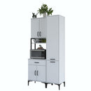 Dulap Bucătărie NICE 8 uși 1 sertar 2 rafturi, 100 x 199 cm - Maroom