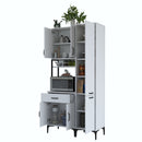 Dulap Bucătărie NICE 8 uși 1 sertar 2 rafturi, 100 x 199 cm - Maroom