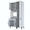 Dulap Bucătărie NICE 8 uși 1 sertar 2 rafturi, 100 x 199 cm - Maroom