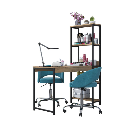 Masă de toaleta cu rafturi CORA 4 rafturi 50 x 120 cm - Maroom