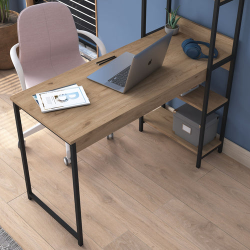 Birou cu rafturi CORA 4 rafturi 50 x 120 cm - Maroom