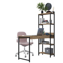 Birou cu rafturi CORA 4 rafturi 50 x 120 cm - Maroom