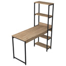 Birou cu rafturi CORA 4 rafturi 50 x 120 cm - Maroom