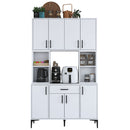 Dulap Bucătărie NICE 8 uși 1 sertar 5 rafturi, 120 x 199 cm - Maroom