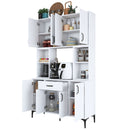 Dulap Bucătărie NICE 8 uși 1 sertar 5 rafturi, 120 x 199 cm - Maroom