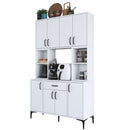 Dulap Bucătărie NICE 8 uși 1 sertar 5 rafturi, 120 x 199 cm - Maroom