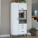 Dulap Bucătărie NICE 2 uși 3 sertare 2 rafturi, 90 x 199 cm - Maroom