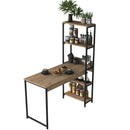 Masă Bucătărie cu rafturi CORA 4 rafturi 50 x 120 cm - Maroom