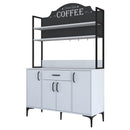 Dulap Bucătărie NICE 4 uși 1 sertar 2 rafturi, 120 x 184 cm - Maroom