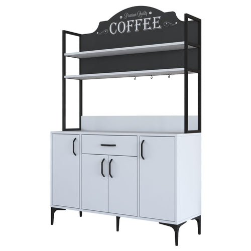 Dulap Bucătărie NICE 4 uși 1 sertar 2 rafturi, 120 x 184 cm - Maroom