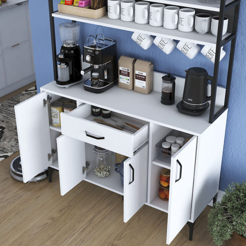 Dulap Bucătărie NICE 4 uși 1 sertar 2 rafturi, 120 x 184 cm - Maroom